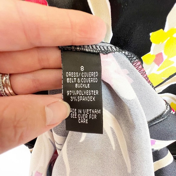 ALYX Sleeveless Floral Sheath Dress Women's Size 8 - Picture 10 of 11